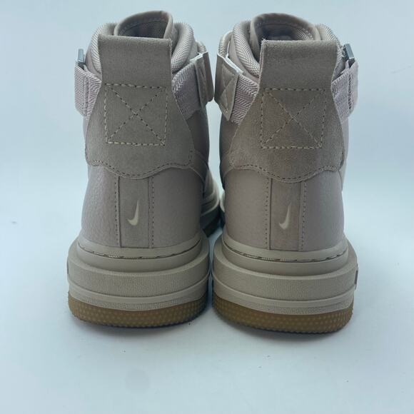 NIKE AIR Force 1 "High Utility 2.0" Fossil Stone Artic Womens Shoes Size 9 - Picture 4 of 12